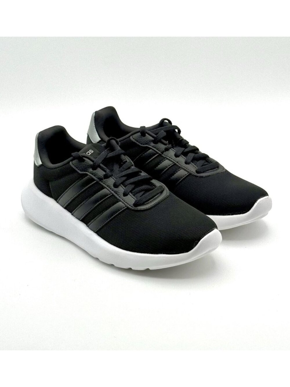 Adidas Womens Lite Racer 3.0 GY0699 Black Running Shoes Sneakers Size 6 Walk